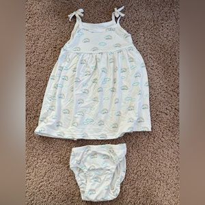 CocoMoon Aloha dress with bloomer 6-12 month